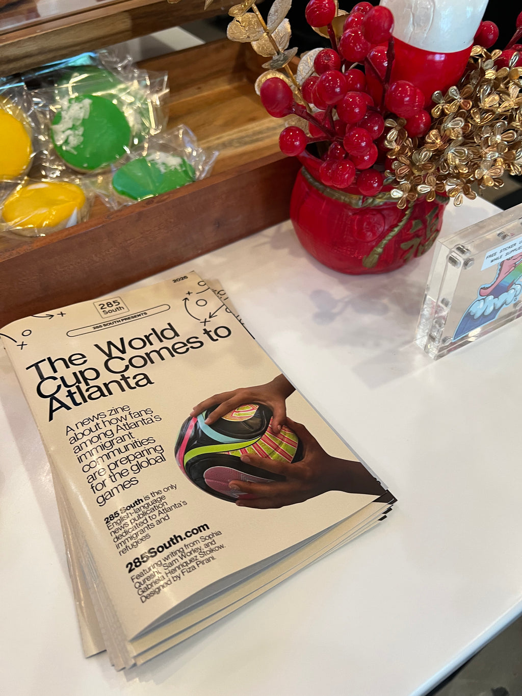 Limited Print Edition of 285 South World Cup Zine