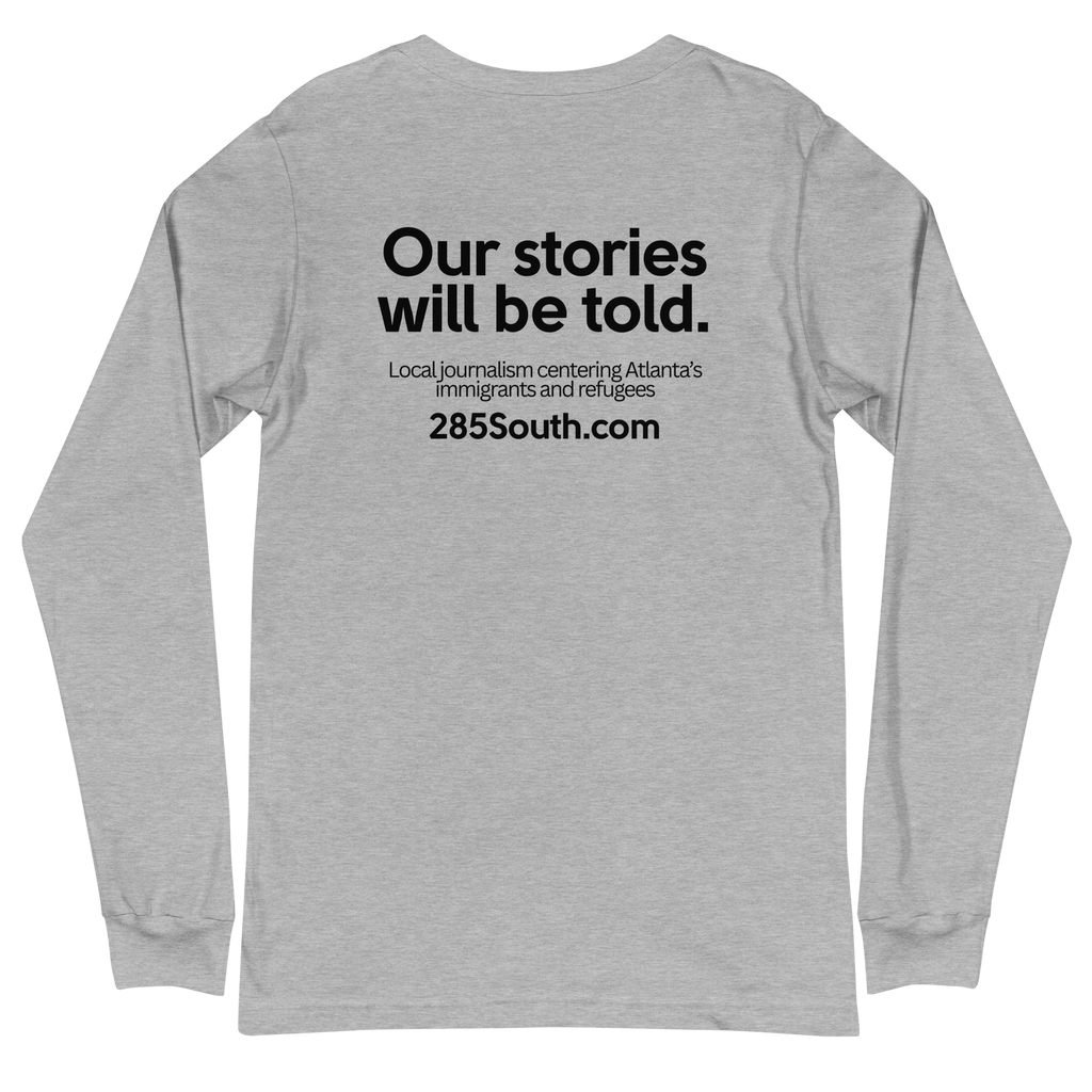 285 South Unisex Long Sleeve Tee (Black Logo)