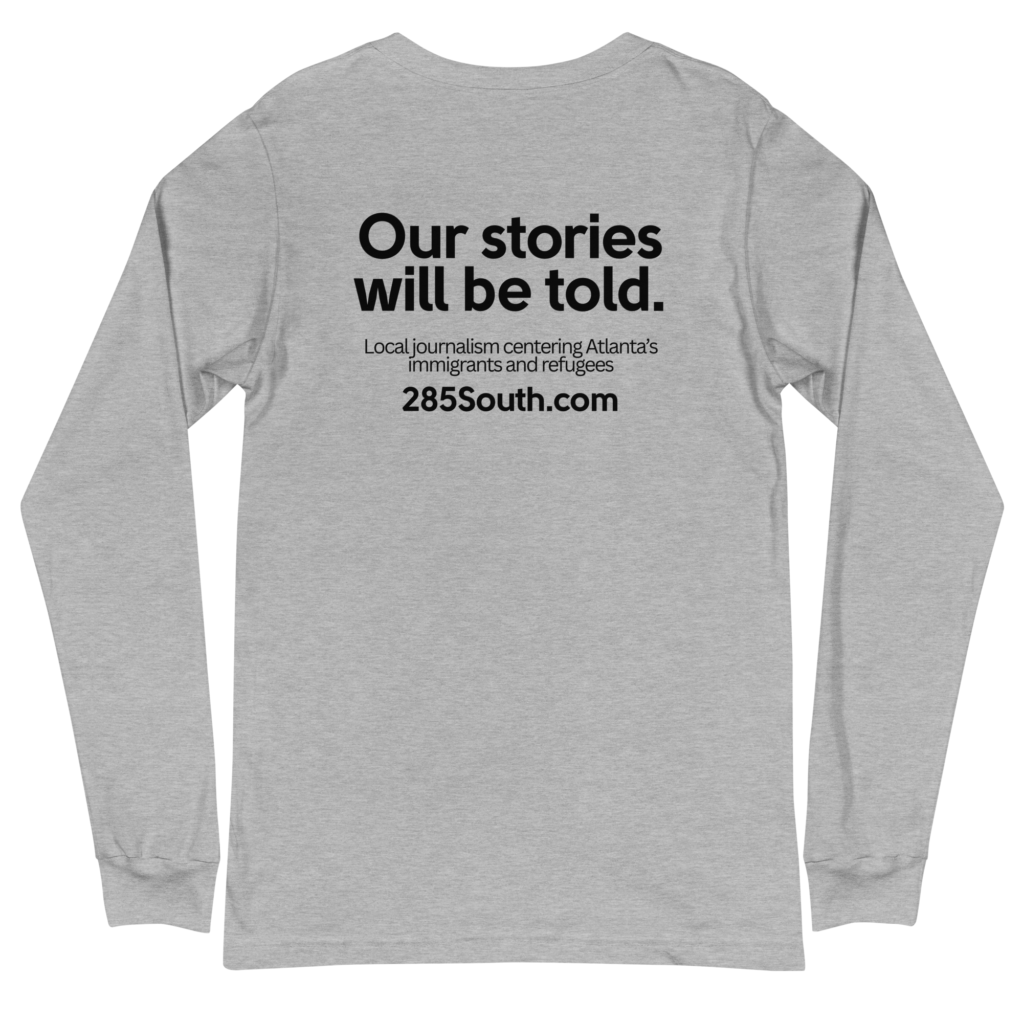 285 South Unisex Long Sleeve Tee (Black Logo)