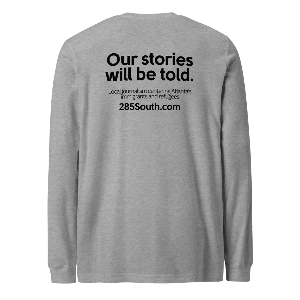 285 South Unisex Long Sleeve Tee (Black Logo)