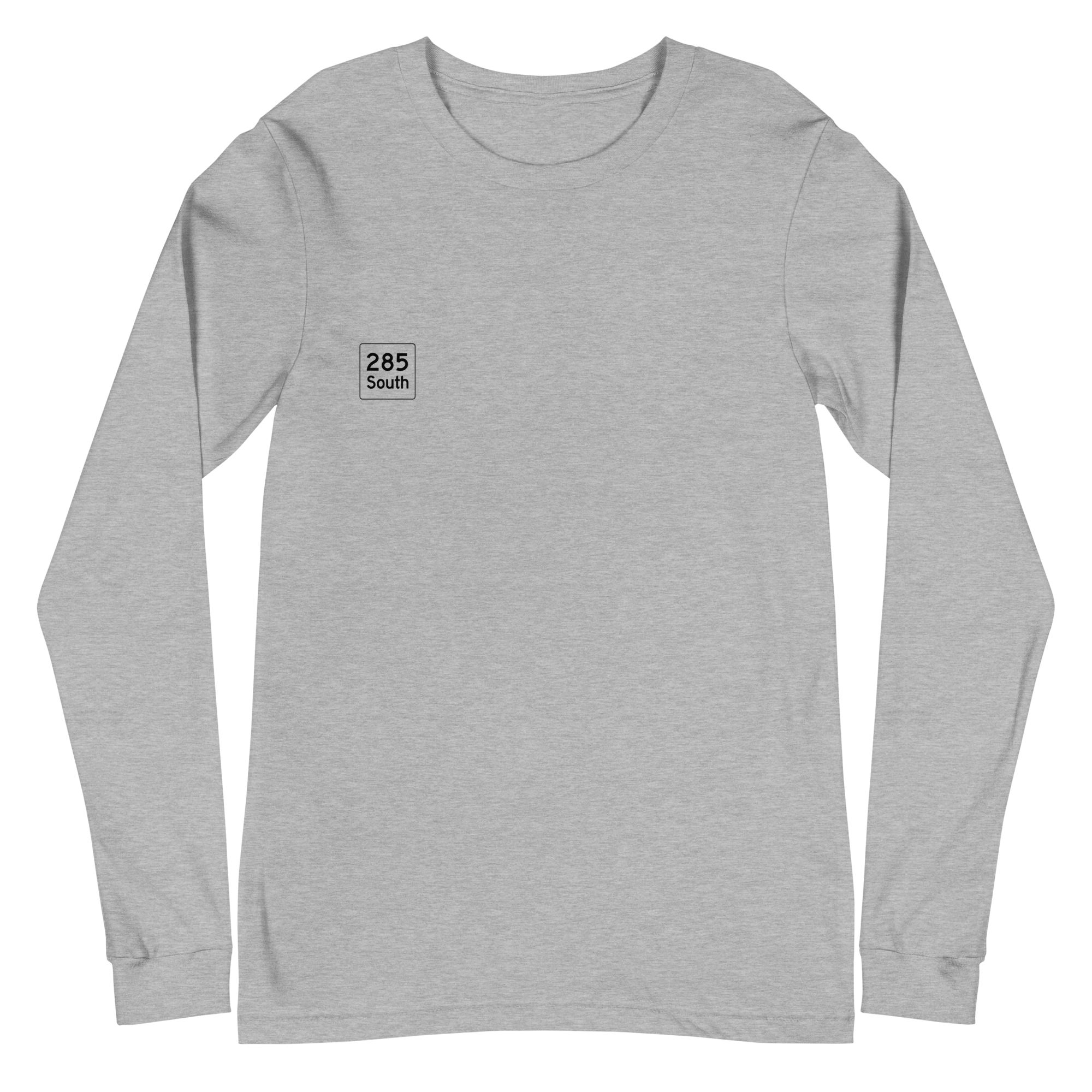 285 South Unisex Long Sleeve Tee (Black Logo)