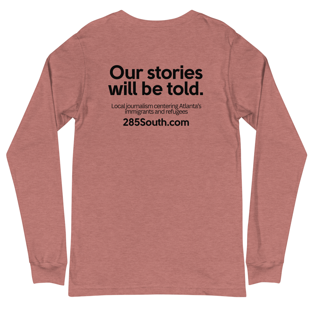 285 South Unisex Long Sleeve Tee (Black Logo)