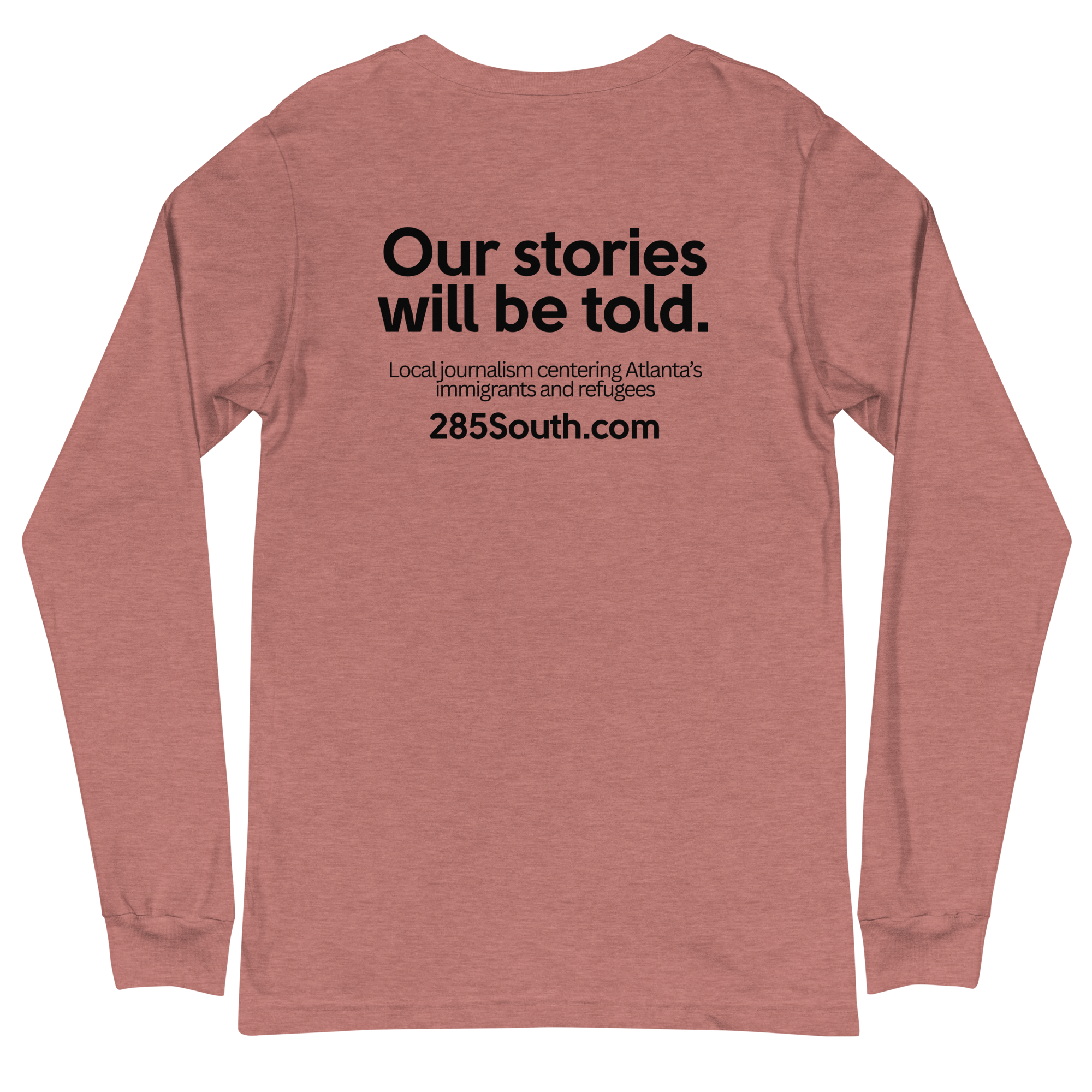 285 South Unisex Long Sleeve Tee (Black Logo)