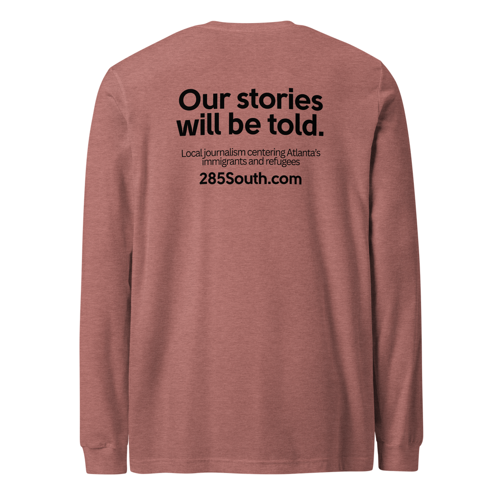 285 South Unisex Long Sleeve Tee (Black Logo)
