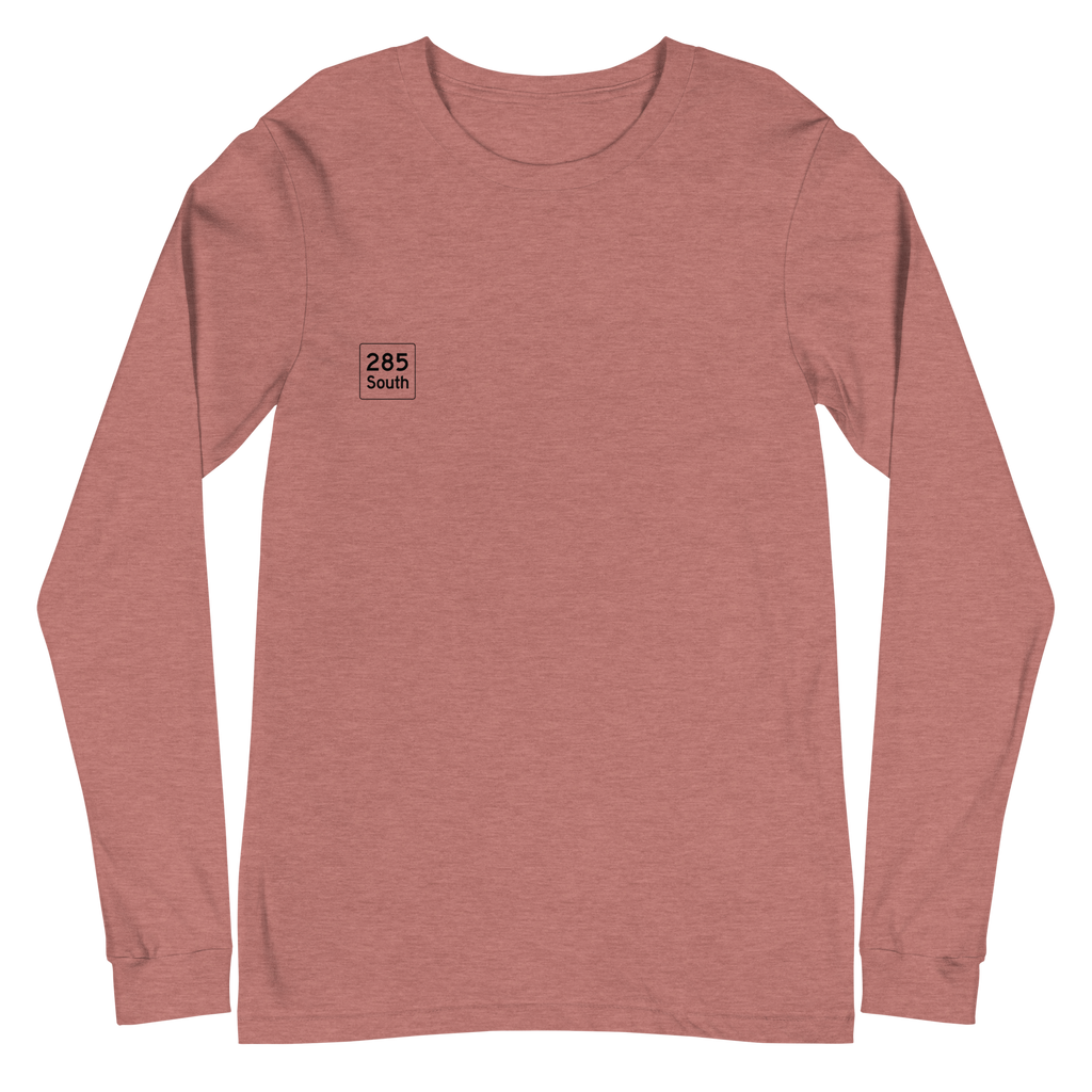 285 South Unisex Long Sleeve Tee (Black Logo)