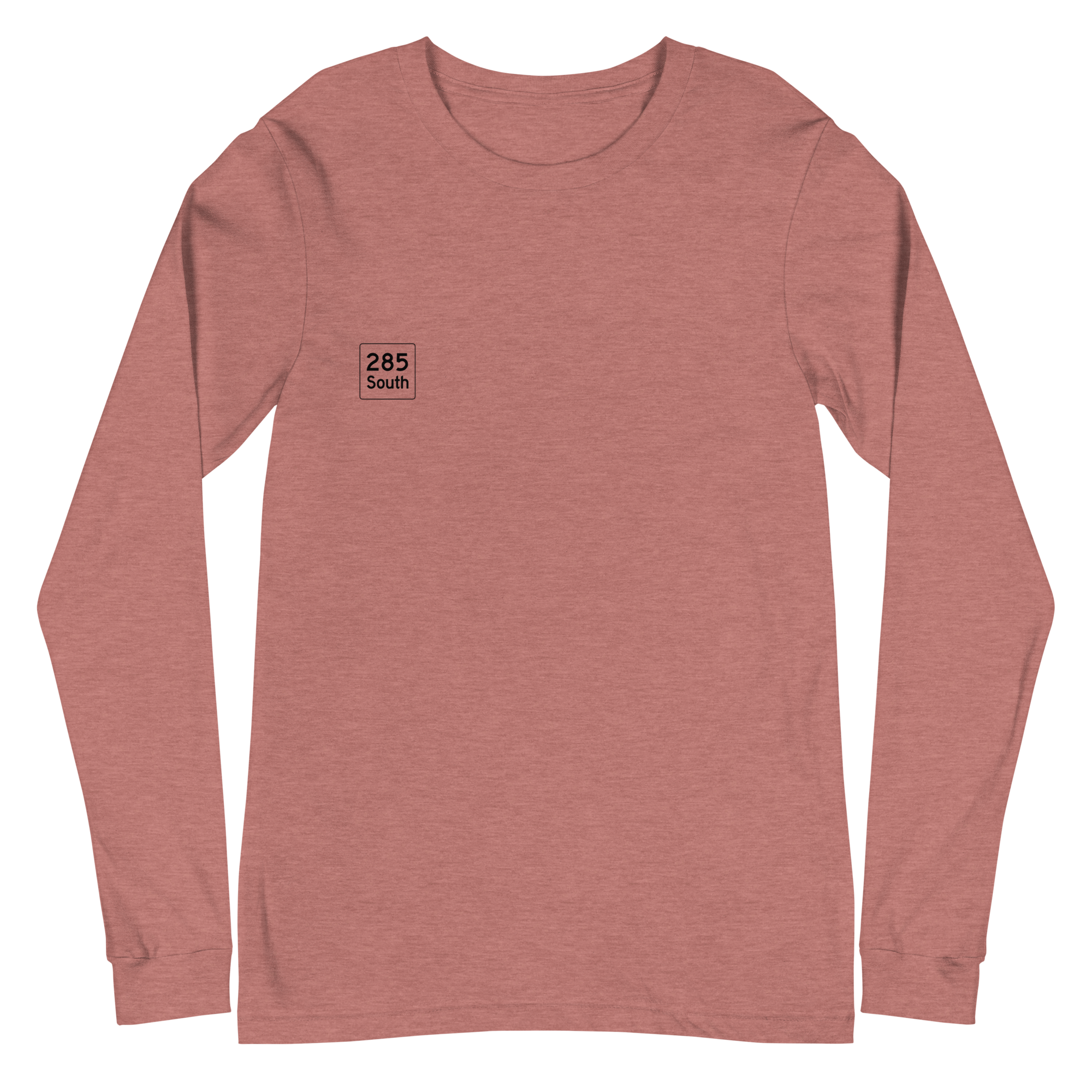 285 South Unisex Long Sleeve Tee (Black Logo)