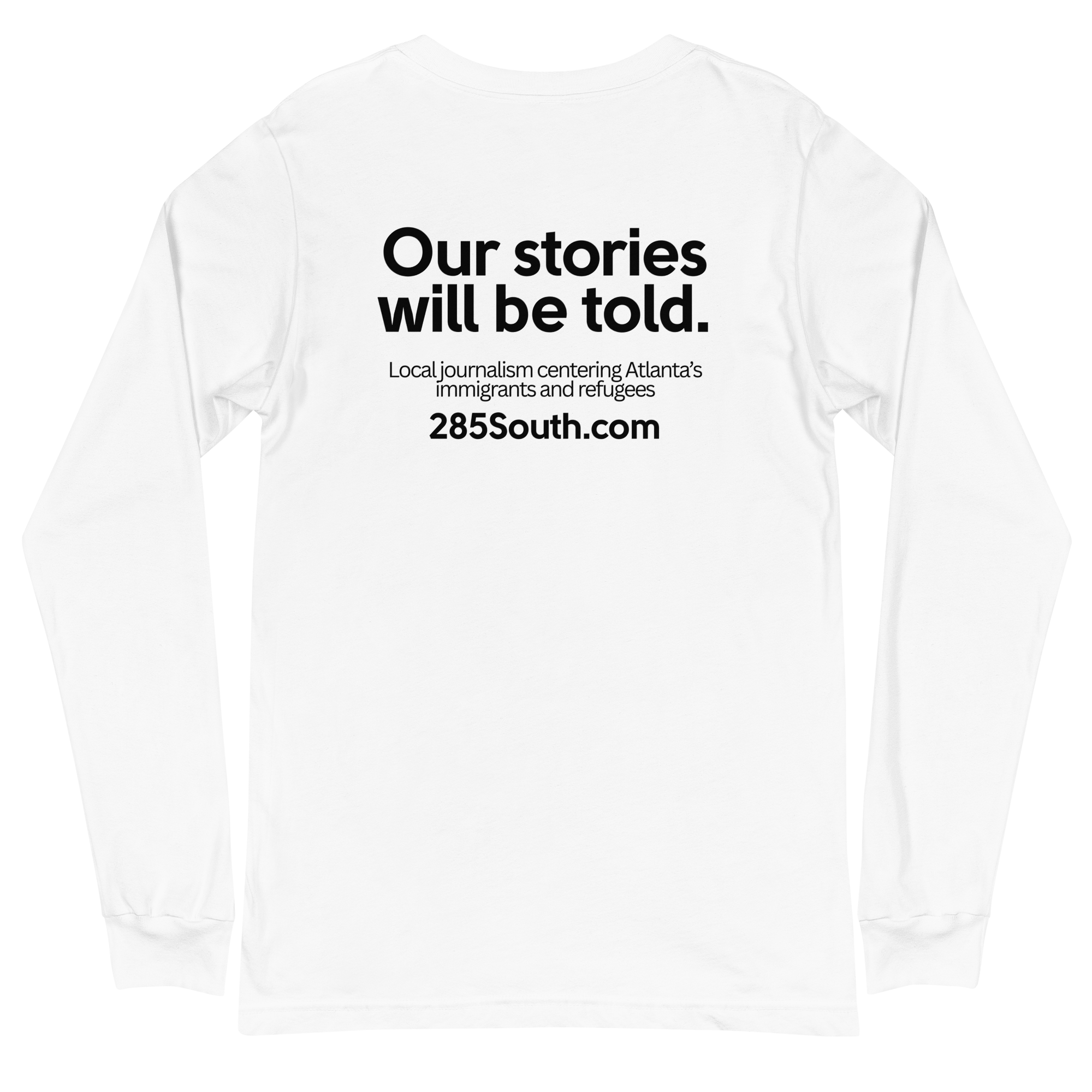 285 South Unisex Long Sleeve Tee (Black Logo)