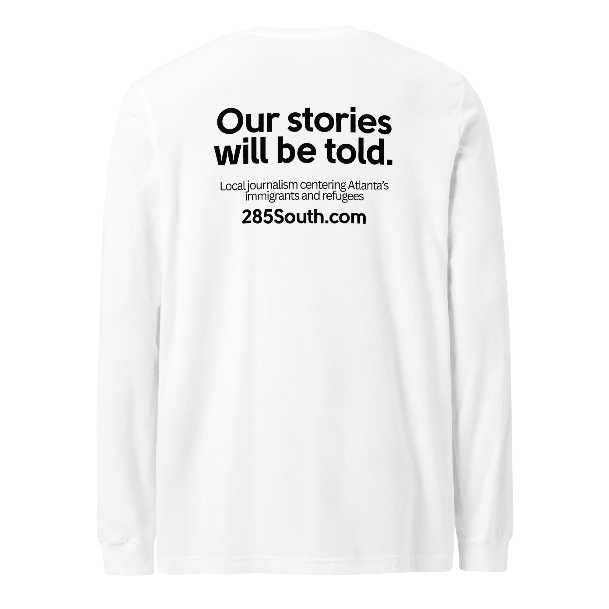285 South Unisex Long Sleeve Tee (Black Logo)