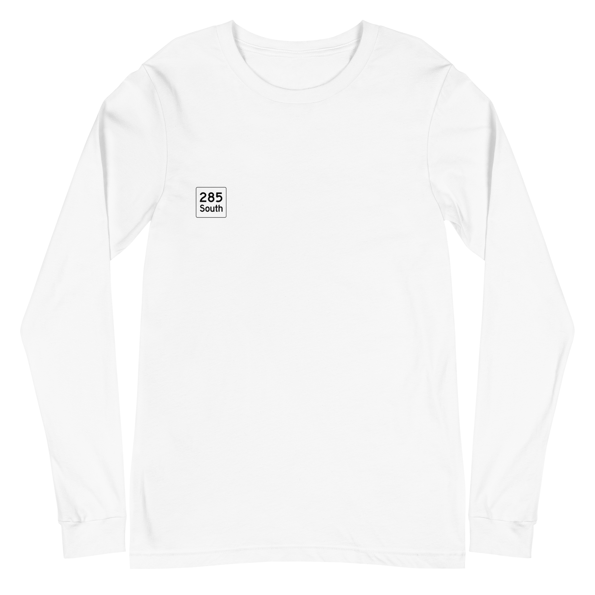 285 South Unisex Long Sleeve Tee (Black Logo)