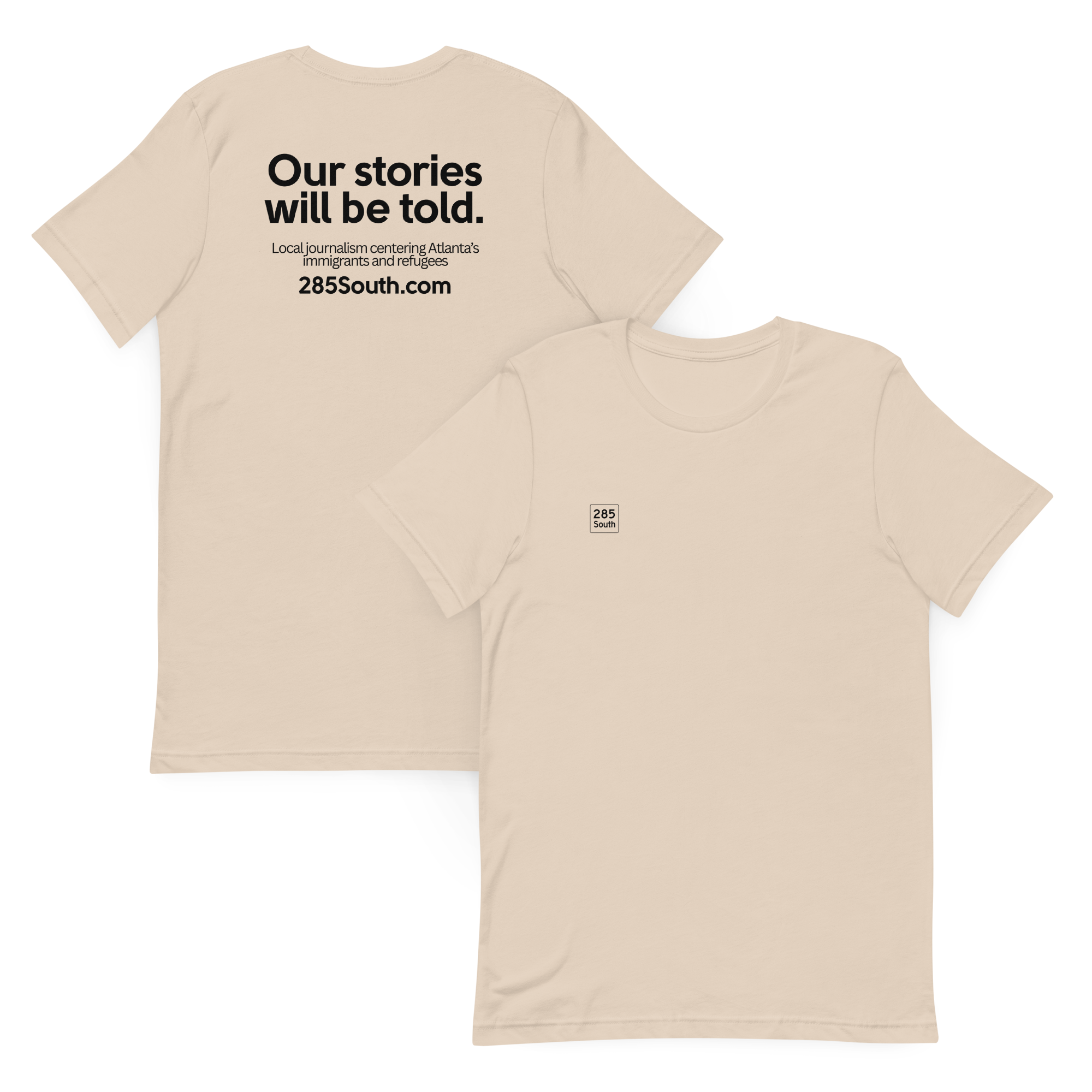 285 South Unisex Tee (Black Logo)